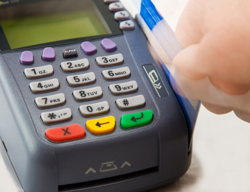 Credit card terminal